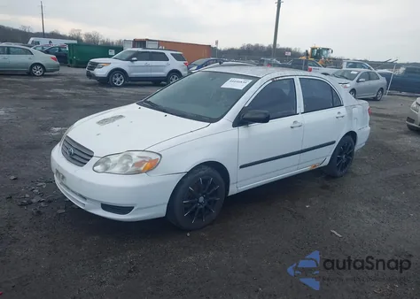 2004 Toyota Corolla Ce z USA, uszkodzony, nr VIN 1NXBR32E54Z197041